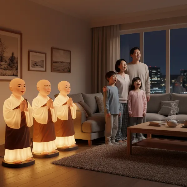 【フロアランプ】僧侶型フロアランプ「僧明（そうめい）」