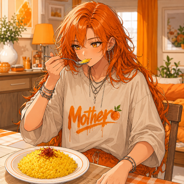 サフランライス（ママレンジ）