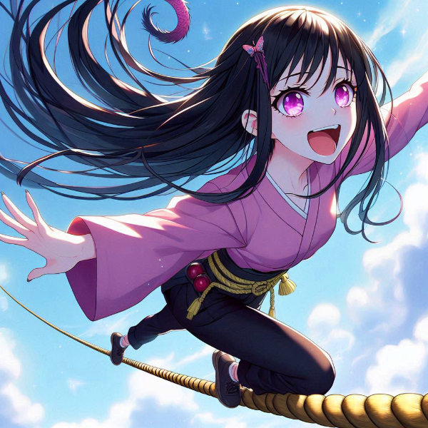 綱渡りをする、うちの子★その2(21枚)