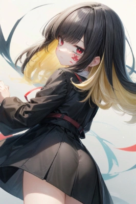緑髪じゃないけど…