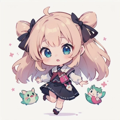 ツインテールちびキャラ