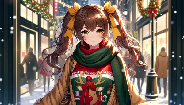 ねっ！ホワイトクリスマスだねっ💕