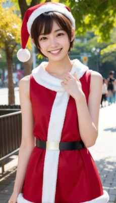 #ショートボブ#クリスマス