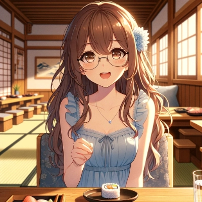 お寿司が好きなんだ！