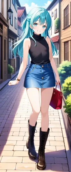 常磐アクア（お題：時計）