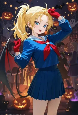 ハロウィンパーティーでしゅ🎵