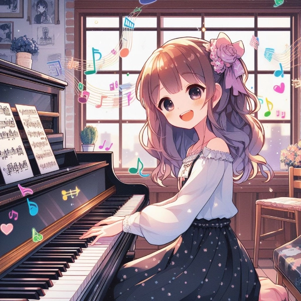 歌うのが好きな女の子(*´o`)•*¨*•.¸¸♪