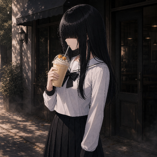 焼き芋フラッペ（暗子）