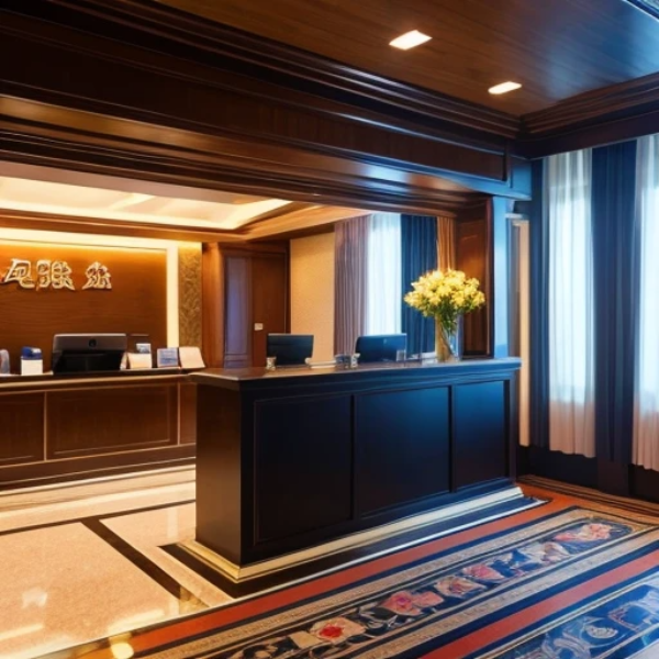 内装_04 ホテルの受付