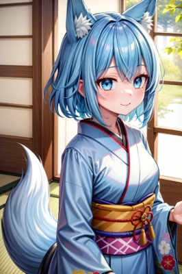 和服ケモ耳