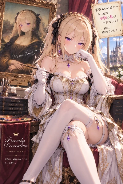 『RUNA LISA』 ― 名画より気高く