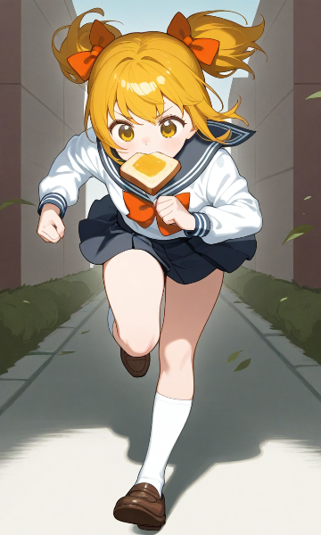 いっけなーい遅刻遅刻