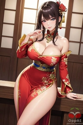 【限定】チャイナドレス姿で、あなたを魅了しちゃうわ！