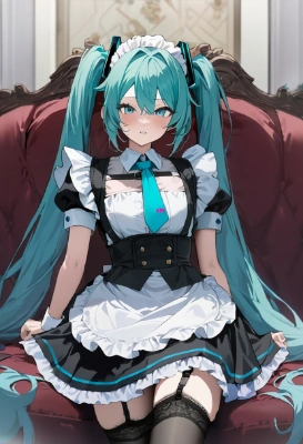 セクシーメイドミクちゃん