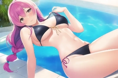 プールサイド