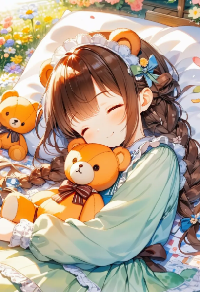 不思議の国のくまガール