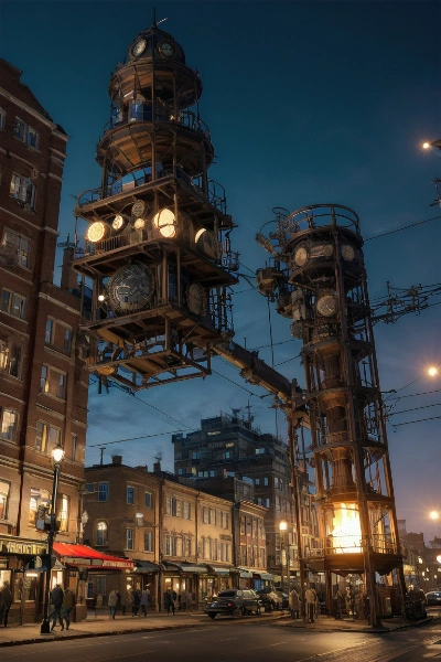 スチームイルミネーション