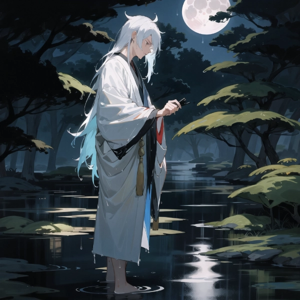 それは月が綺麗な夜のこと