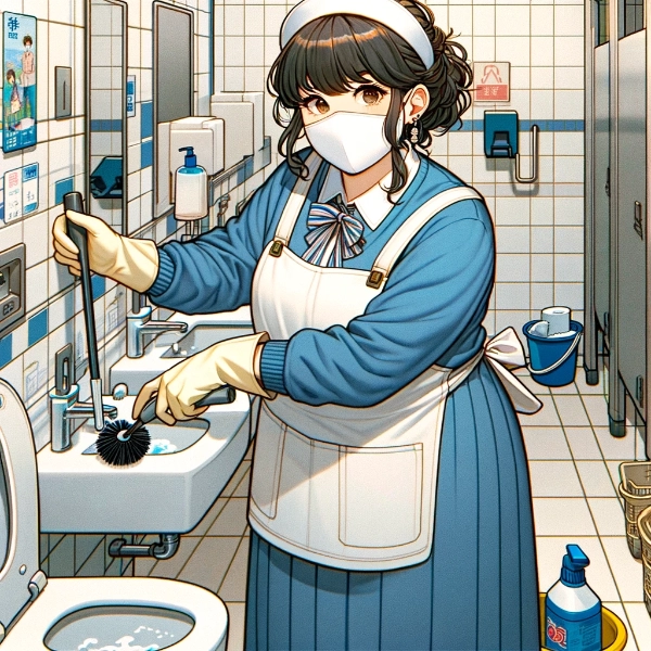 『トイレ掃除』
