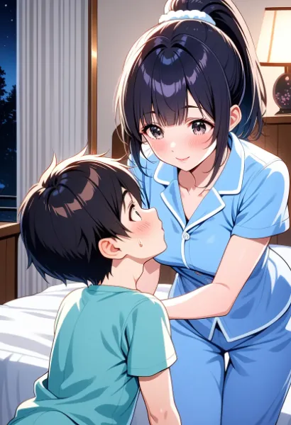 優しい姉の深夜の囁き