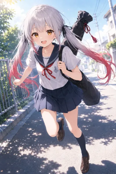 一緒に登校