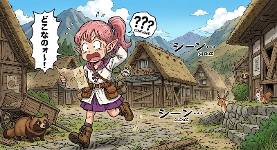 方向音痴エル子ちゃん