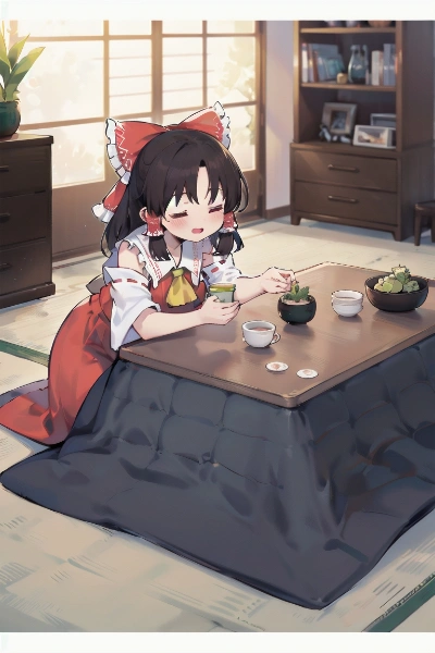 霊夢さんのほっこり