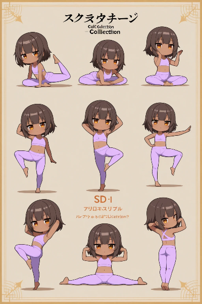 ヨガのポーズ集