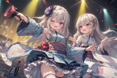 双子アイドル(別バージョン)
