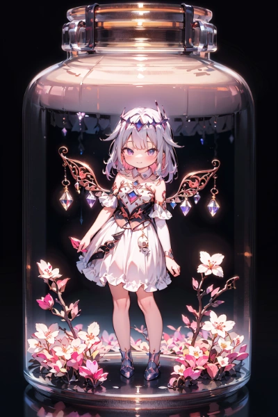 ボトルフィギュア風ビジュー