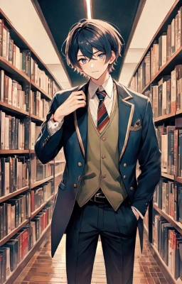 図書館の先輩