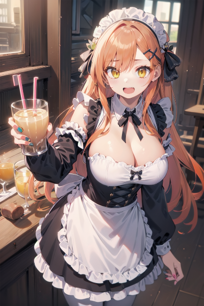 オレンジジュースとオレンジちゃん