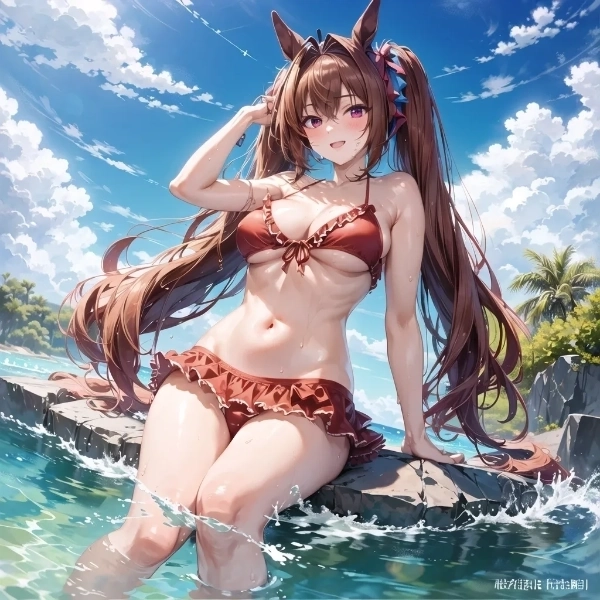 【ウマ娘】水着ダイワスカーレット