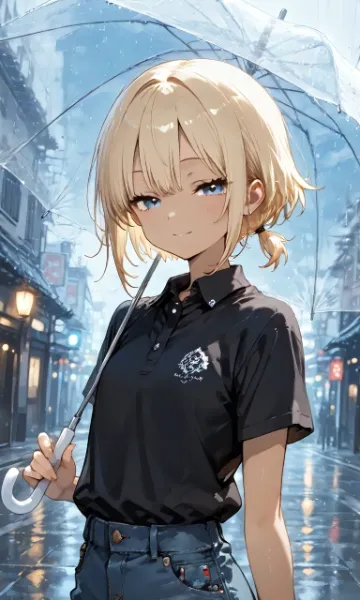 夏輝ちゃんシリーズ「ビニール傘」