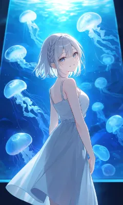 水族館にて