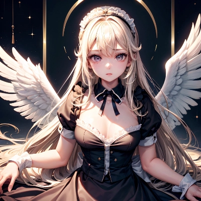 メイドさん(天使)