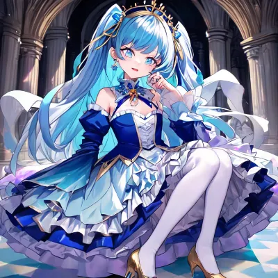 青髪姫