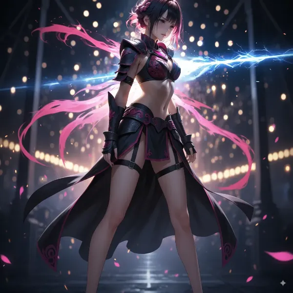 雷光を纏う戦士の輝き