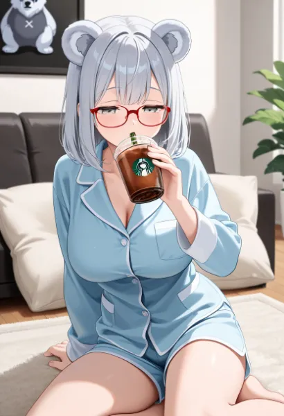 だらだらくまみみちゃん