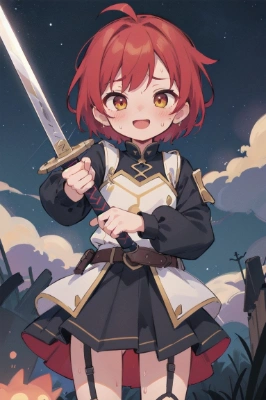 curved sword