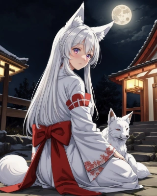 狐の女の子