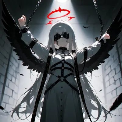 The Chained Seraph / 鎖に繋がれた熾天