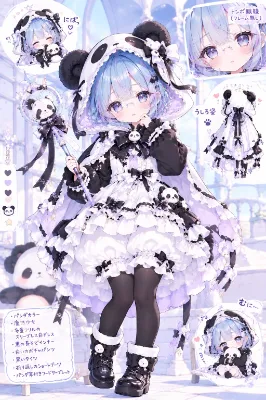 パンダ系魔法少女