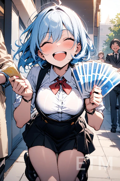 宝くじに夢見た女の子／(^o^)＼