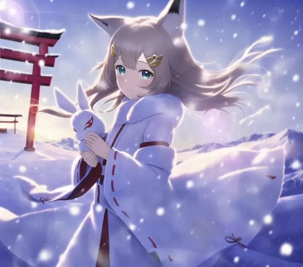 新年、それはこんこんと降り積もって