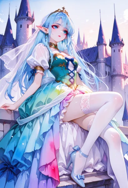 ふわりと重なる衣の余白