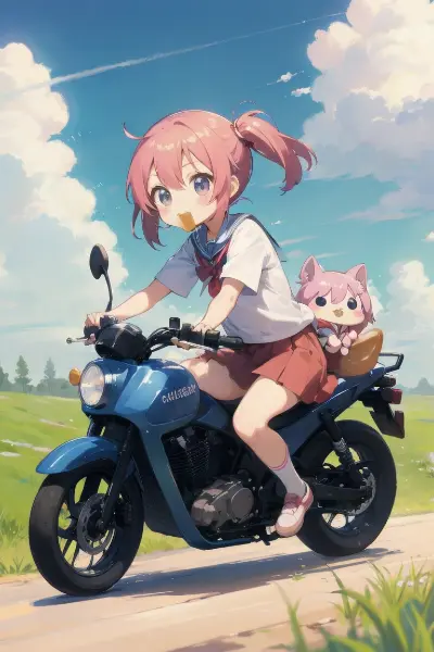 いっけな〜い、遅刻遅刻〜！