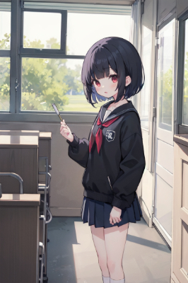 朝の教室