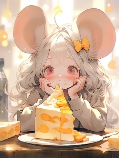 ちーずケーキうまー