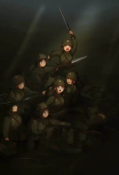 「隊を導く前線の兵士」コレヲ・カクノダー（1810-1889）